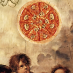 Pizza plakat print do kuchni plakat barokowy plakaty do kuchni