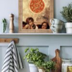 Pizza plakat print do kuchni plakat barokowy plakaty do kuchni