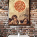 Pizza plakat print do kuchni plakat barokowy plakaty do kuchni