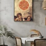 Pizza plakat print do kuchni plakat barokowy plakaty do kuchni