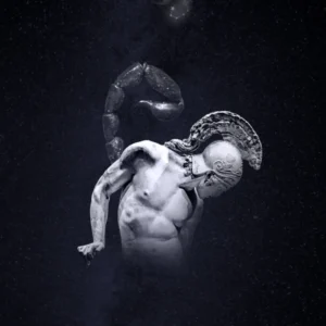 Plakat Printy Printy Horoskop skorpion mistic celestial znaki zodiaku plakaty ze znakami zodiaku zodiaków konstelacje