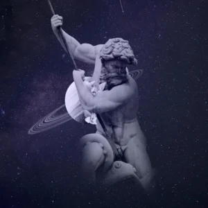 Plakat Printy Printy Horoskop wodnik aquarius mistic celestial znaki zodiaku plakaty ze znakami zodiaku zodiaków konstelacje