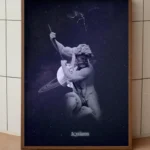 Plakat Printy Printy Horoskop wodnik aquarius mistic celestial znaki zodiaku plakaty ze znakami zodiaku zodiaków konstelacje