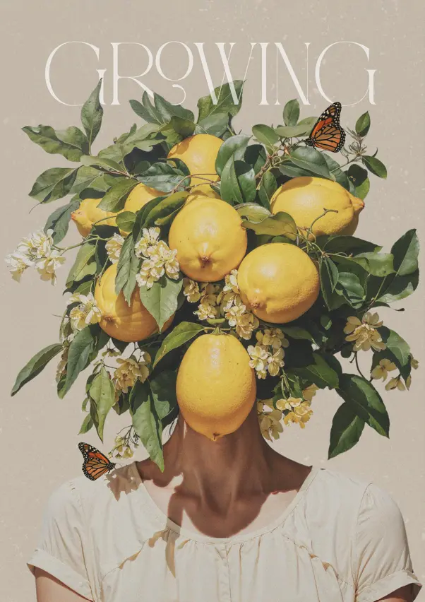 Print Rozwój cytryny | 👌FLOW PRINTS