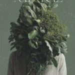 plakat joga yoga motywacyjny z cytatem plakat kobieta z kwiatami zamiast glowy vintage na prezent kwiaty medytacja natura rośliny roślinność natura collage 2 flow yoga prints