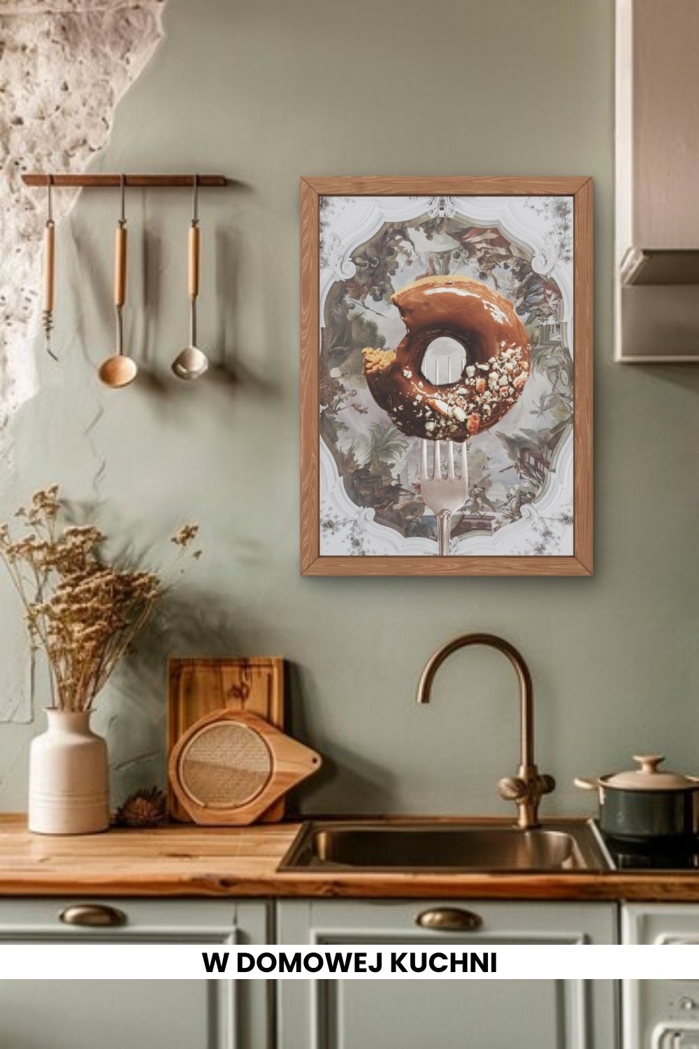 Print Donut Czekolada | 👌SMACZNEGO - podgląd