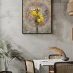 printy print Plakat zielone winogrona plakaty do kuchni zielony plakat do kuchni widelec do restauracji plakat rubens rokoko nowoczesny 50x70 A4