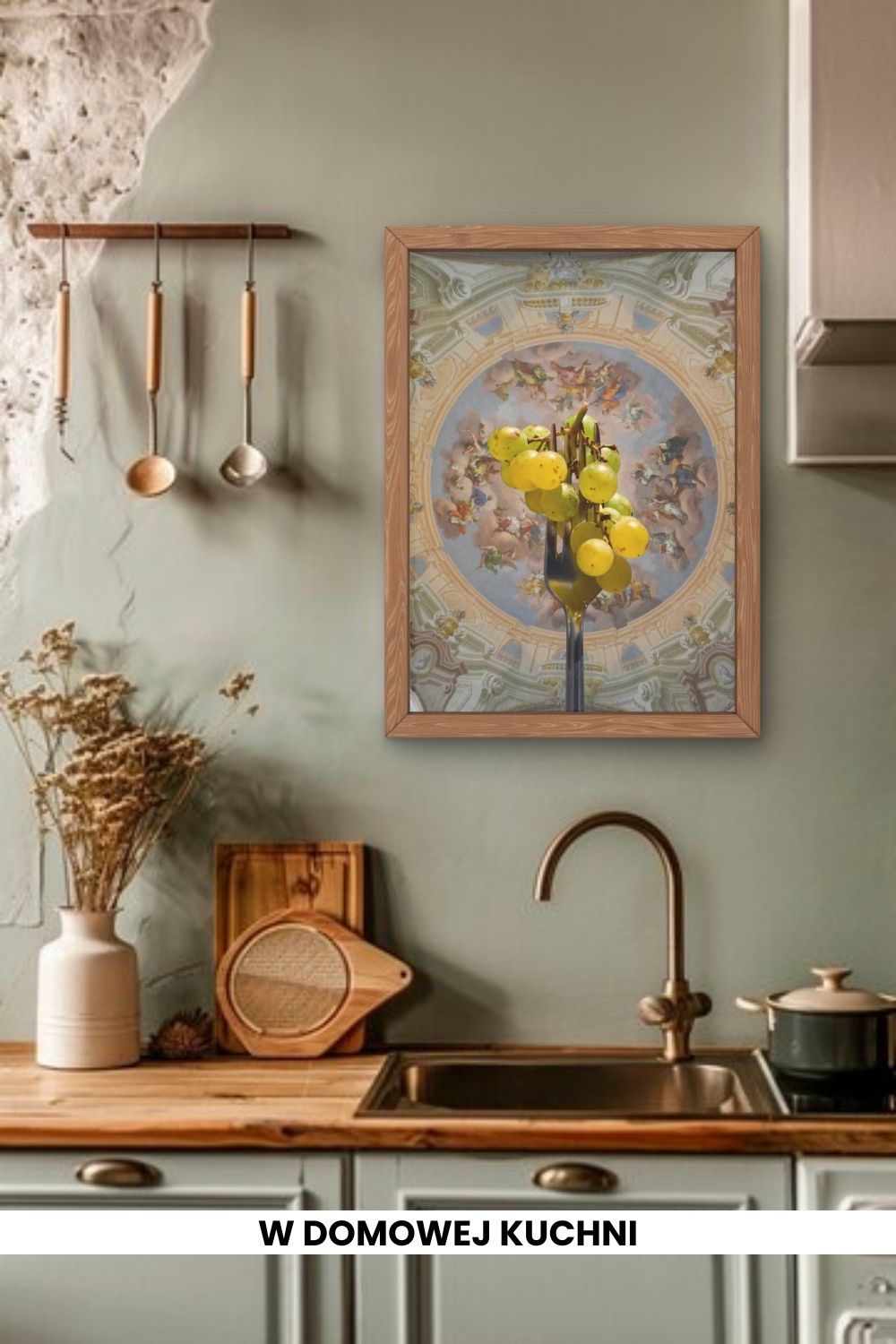 Print Zielone Winogrona | 👌SMACZNEGO - podgląd